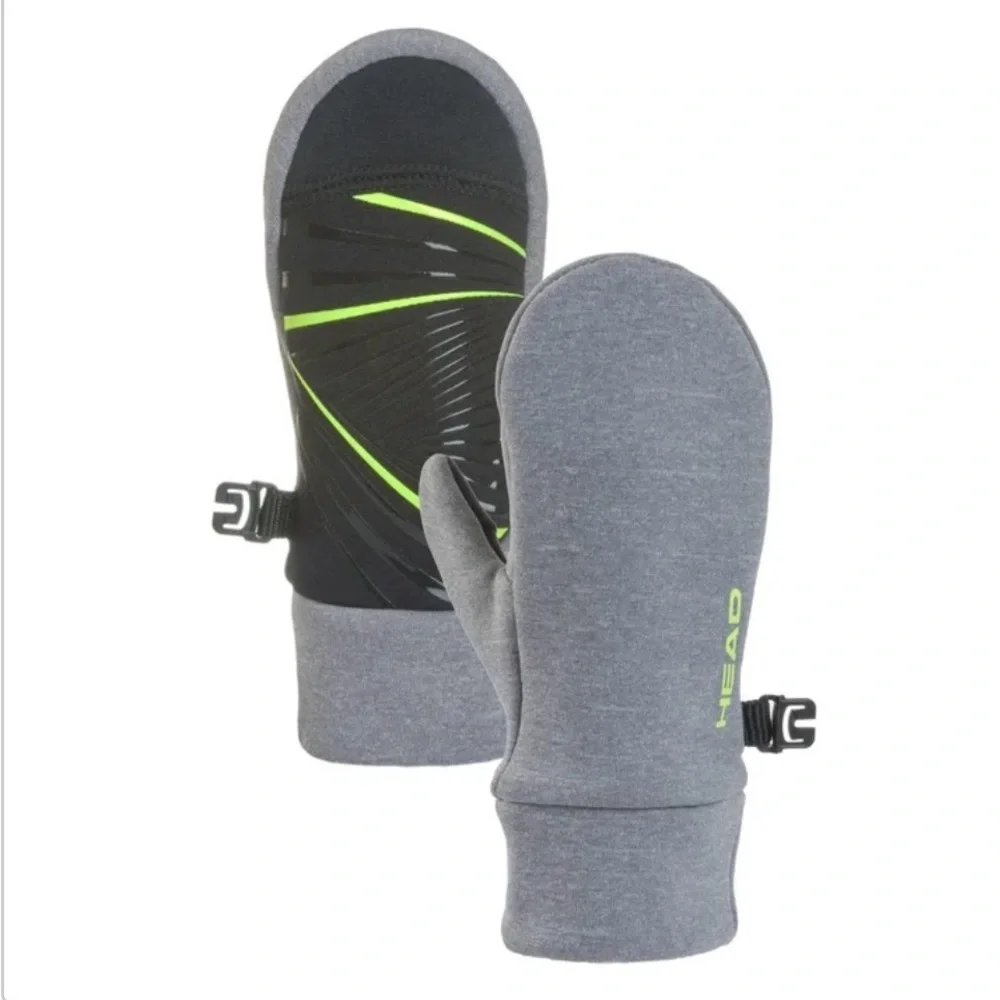 HEAD Kids’ Touchscreen Mittens in Gray XS(2-4) NWT